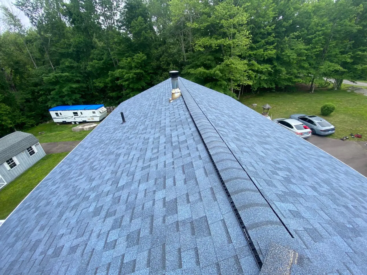 Roofing project in Connecticut