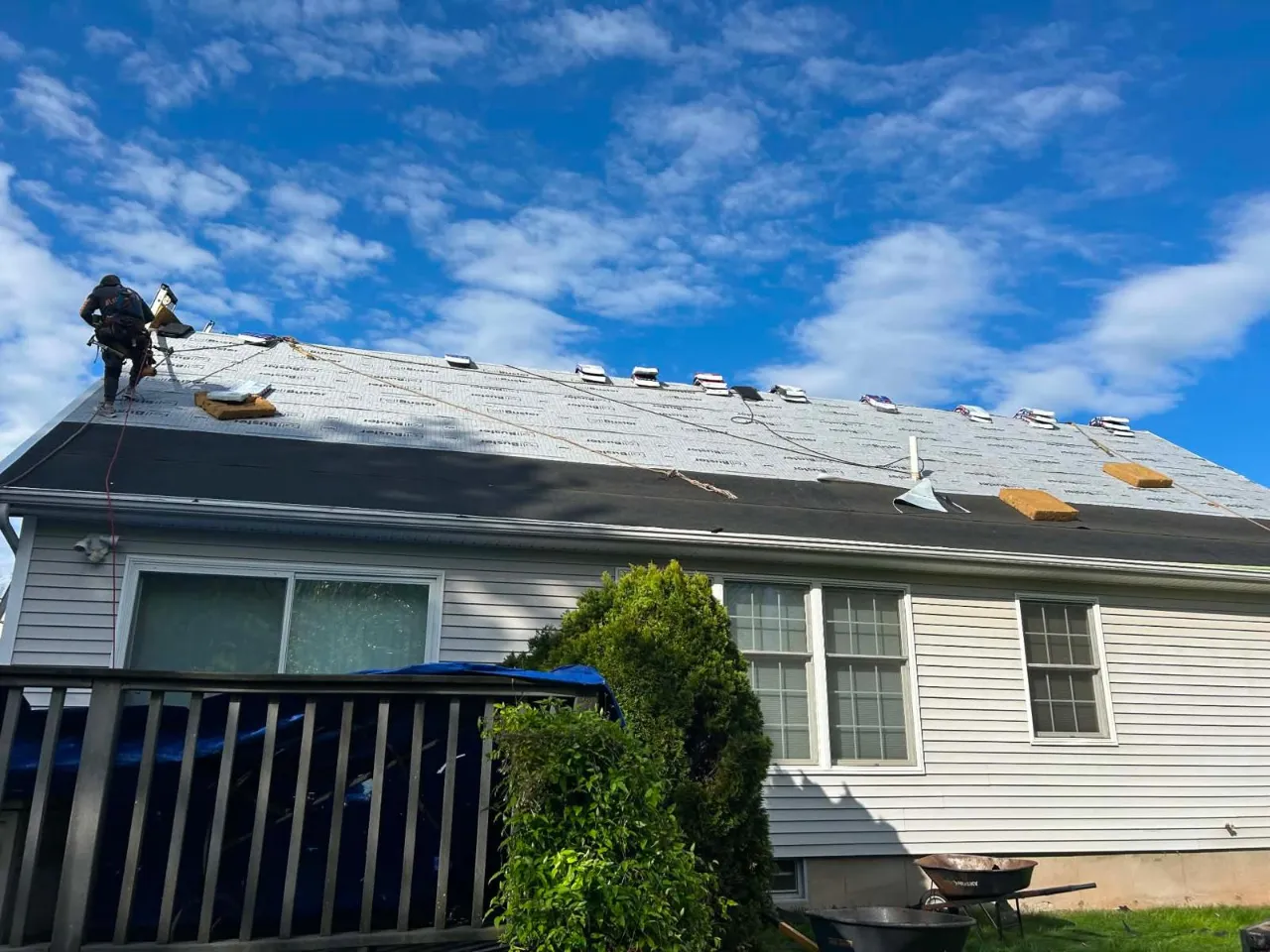 Property restoration project in Connecticut