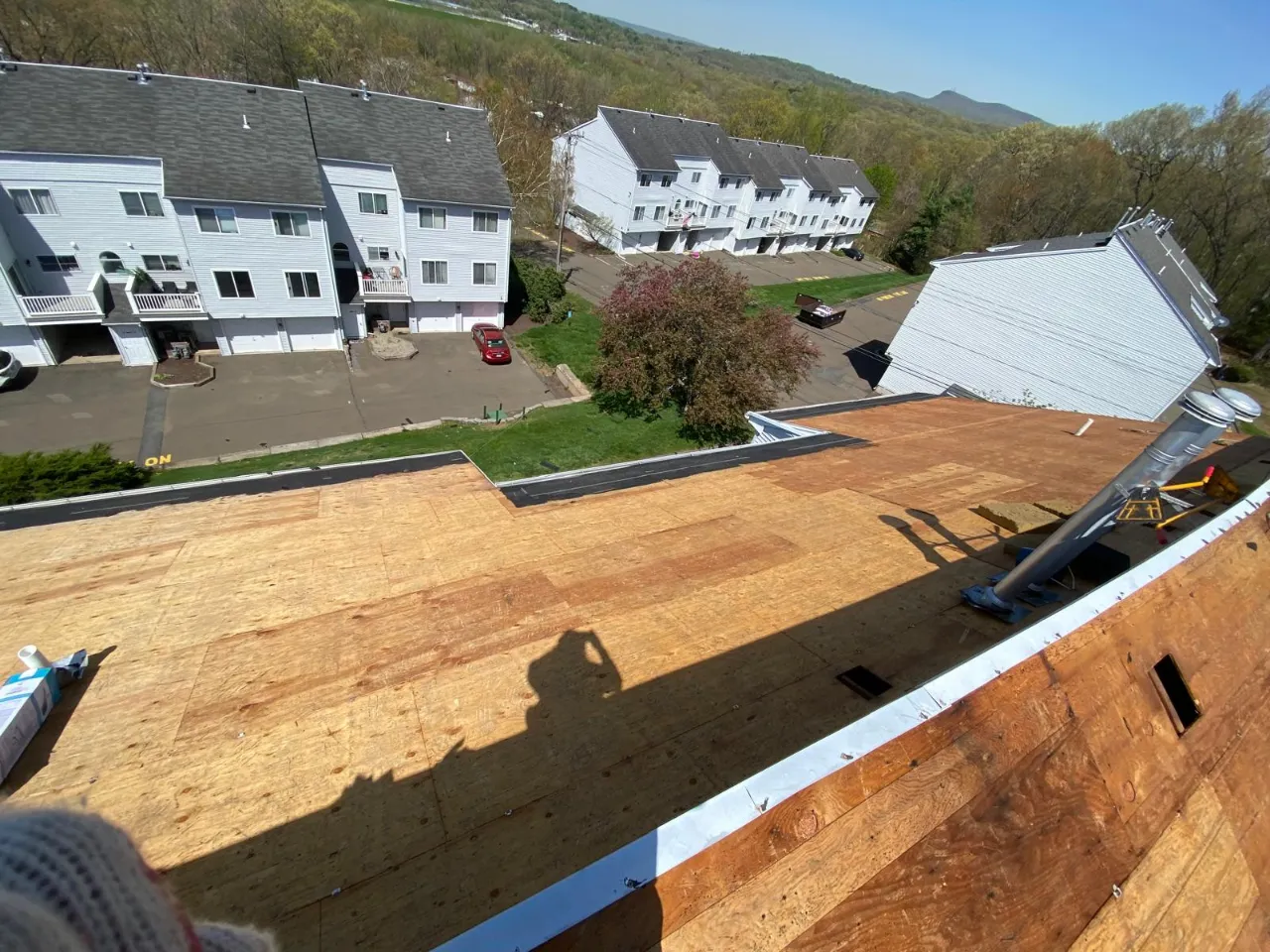 Seamless gutter installation in Connecticut