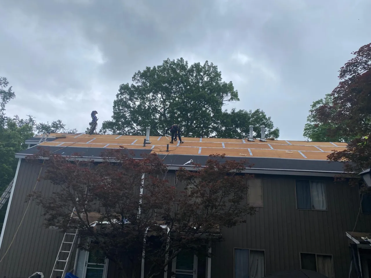 Roofing project in Connecticut