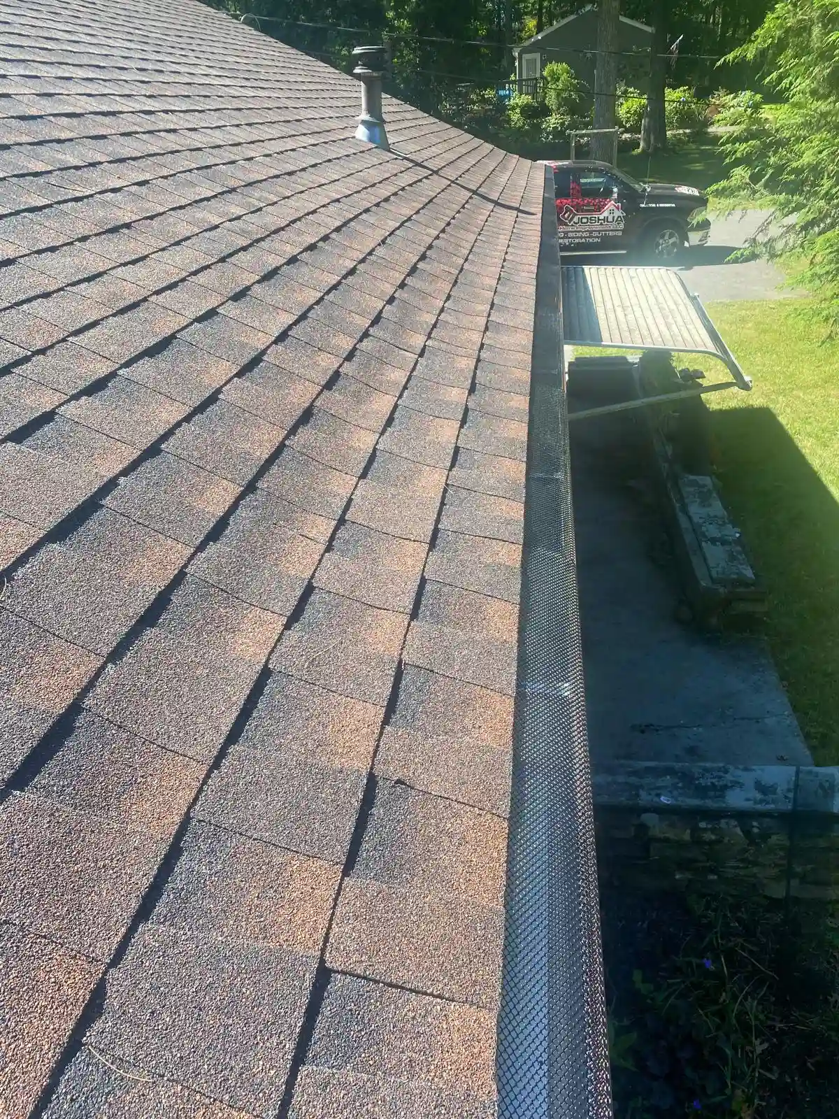 Joshua Home Improvement team working on a Connecticut home