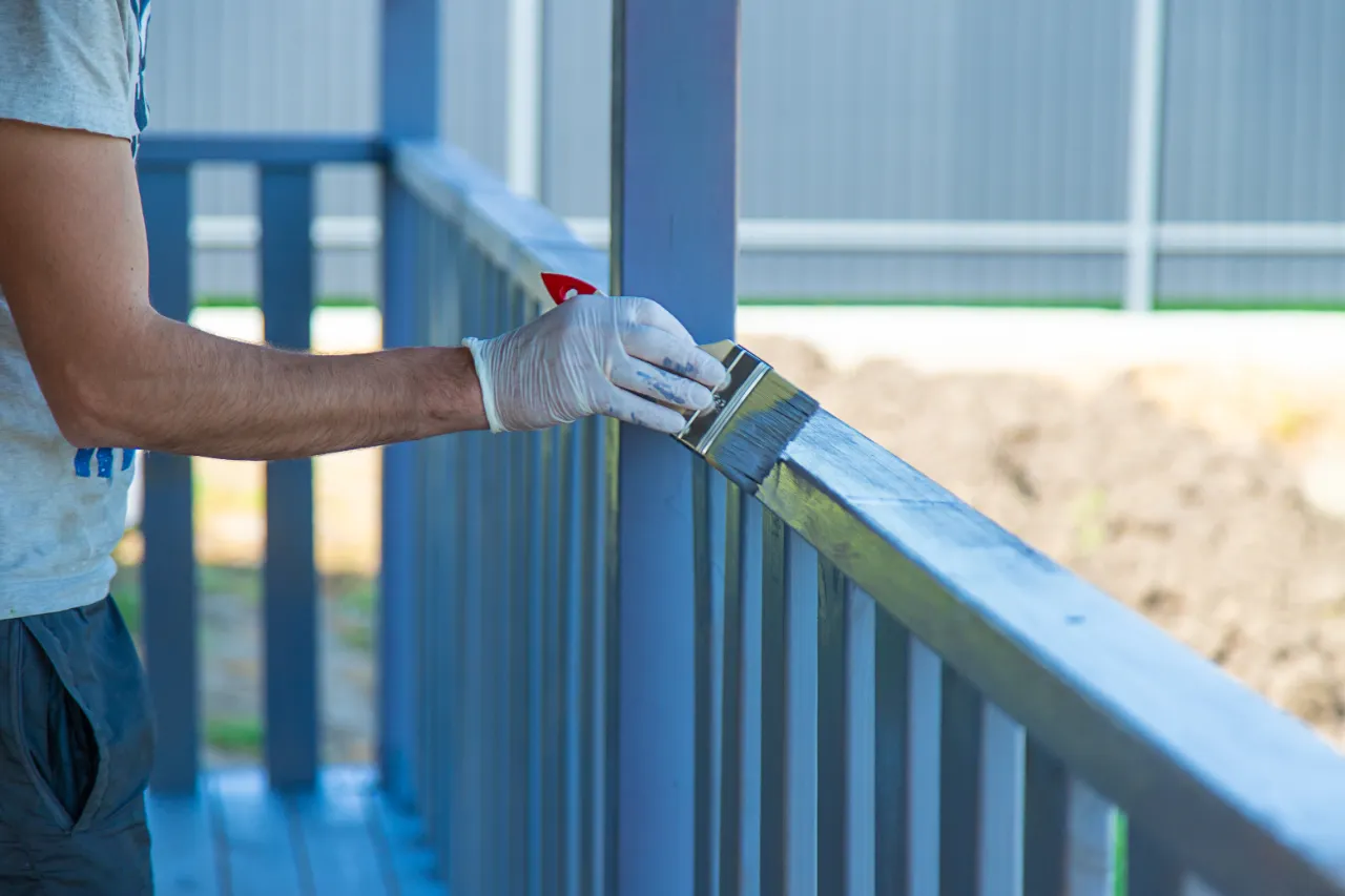 Exterior painting project in Connecticut