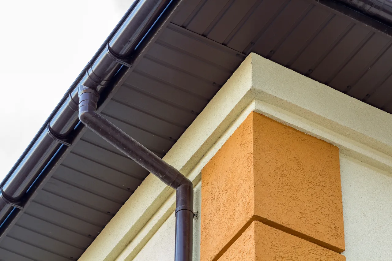 Seamless gutter installation in Connecticut