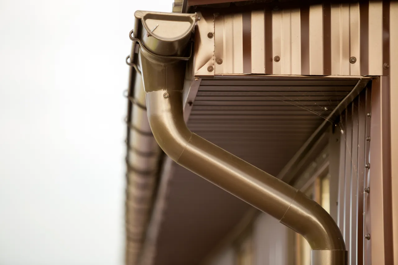 Seamless gutter installation in Connecticut
