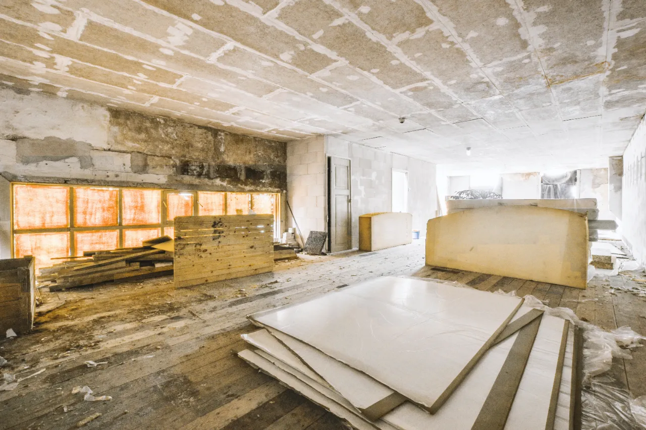 Property restoration project in Connecticut