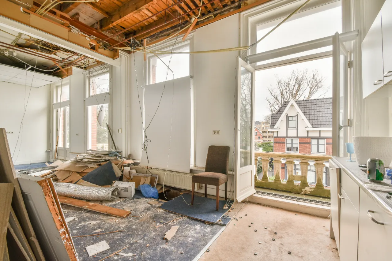 Property restoration project in Connecticut
